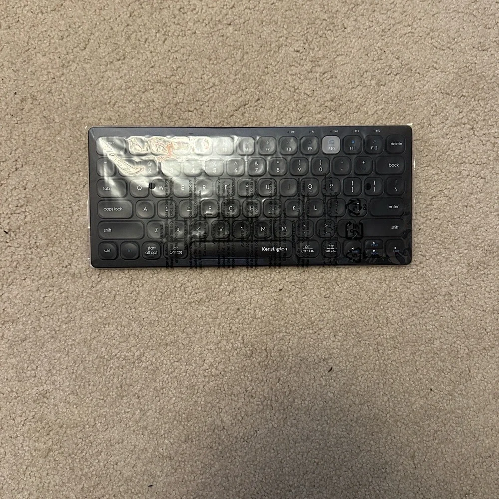 Kensington Multi-Device Dual Wireless Compact Keyboard, Brand new factory sealed